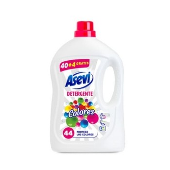 Detergentes Asevi Ropa de Color - 40+4 Gratis