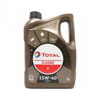 Aceite Total Classic 5 15W40 5L